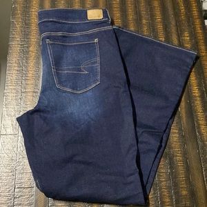 American Eagle Women Hi-Risr Artist Flare Jeans